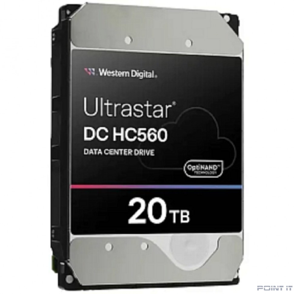HDD WD SAS Server 20Tb Ultrastar DC HC560 7200 12Gb/s 256MB WUH722020BL5204