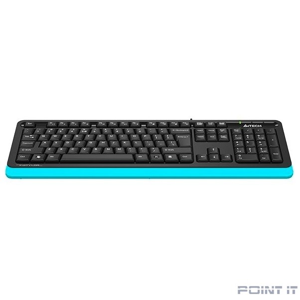 Клавиатура A4Tech Fstyler FKS10 черный/синий USB [1530196]
