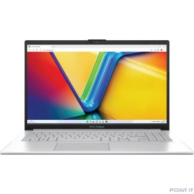 Ноутбук ASUS Vivobook Go 15 E1504GA-BQ527 [90NB0ZT1-M00XM0] Silver 15.6" {FHD  N100/8Gb/SSD256Gb/NoOS}