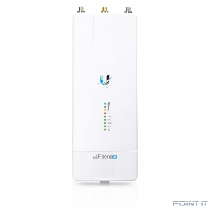 UBIQUITI AF-5XHD Ubiquiti airFiber 5X HD РРС 4.8-6.2 ГГц без антенны (поставляется отдельно), 2x RP?SMA
