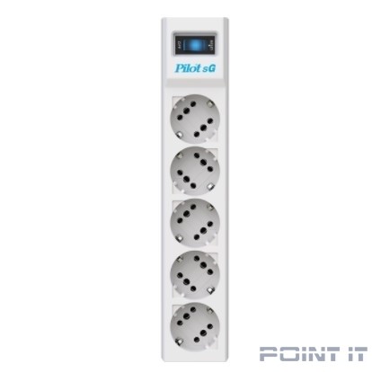 ZIS Сетевой фильтр Pilot SG {5 розеток GP)} 10 м [арт.155]