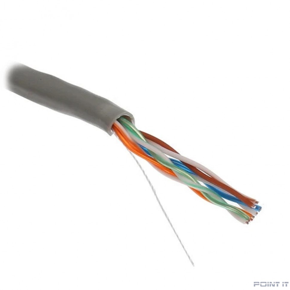 5bites Кабель US5505-100A витая пара UTP / SOLID / 5E / 24AWG / CCA/ PVC / 100M