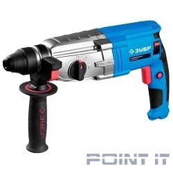 ЗУБР &quot;ПРОФЕССИОНАЛ&quot; Перфоратор SDS-plus [ЗП-32-1100 К] { реверс, горизонтальный, металлич редуктор, 3,4Дж, 0-960об/мин, 0-5300уд/мин, 1100Вт, кейс }