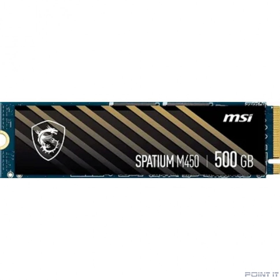 SSD MSI 500Gb SPATIUM M450 M.2 PCIe NVMe S78-440K220-P83