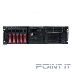 Procase EB306-B-0 черный {3U глубина 550мм, MB 12"x10.5", без Б/П}