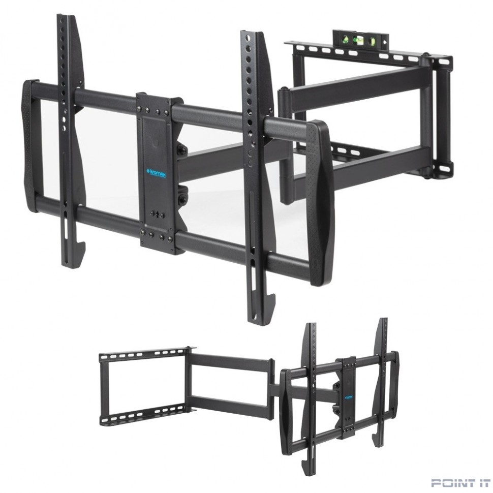 Kromax GALACTIC-61 черный 32"-90" макс.45кг настенный поворот и наклон