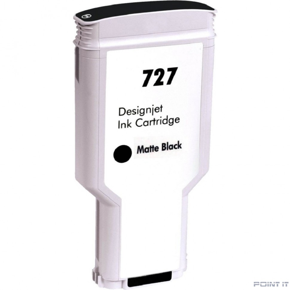 Струйный картридж NV Print 727 (NV-C1Q12A) Matte Black для HP DesignJet T920/T930/T1500/T1530/T2500/T2530 (300 мл) совместимый
