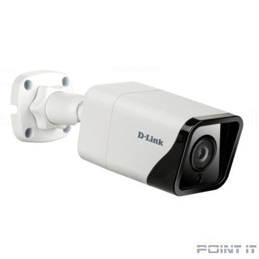 D-Link DCS-4714E/UPA/A1A 4 Мп внешняя сетевая камера с ИК-подсветкой до 30 м, PoE, WDR и слотом microSD (адаптер питания в комплект поставки не входит)