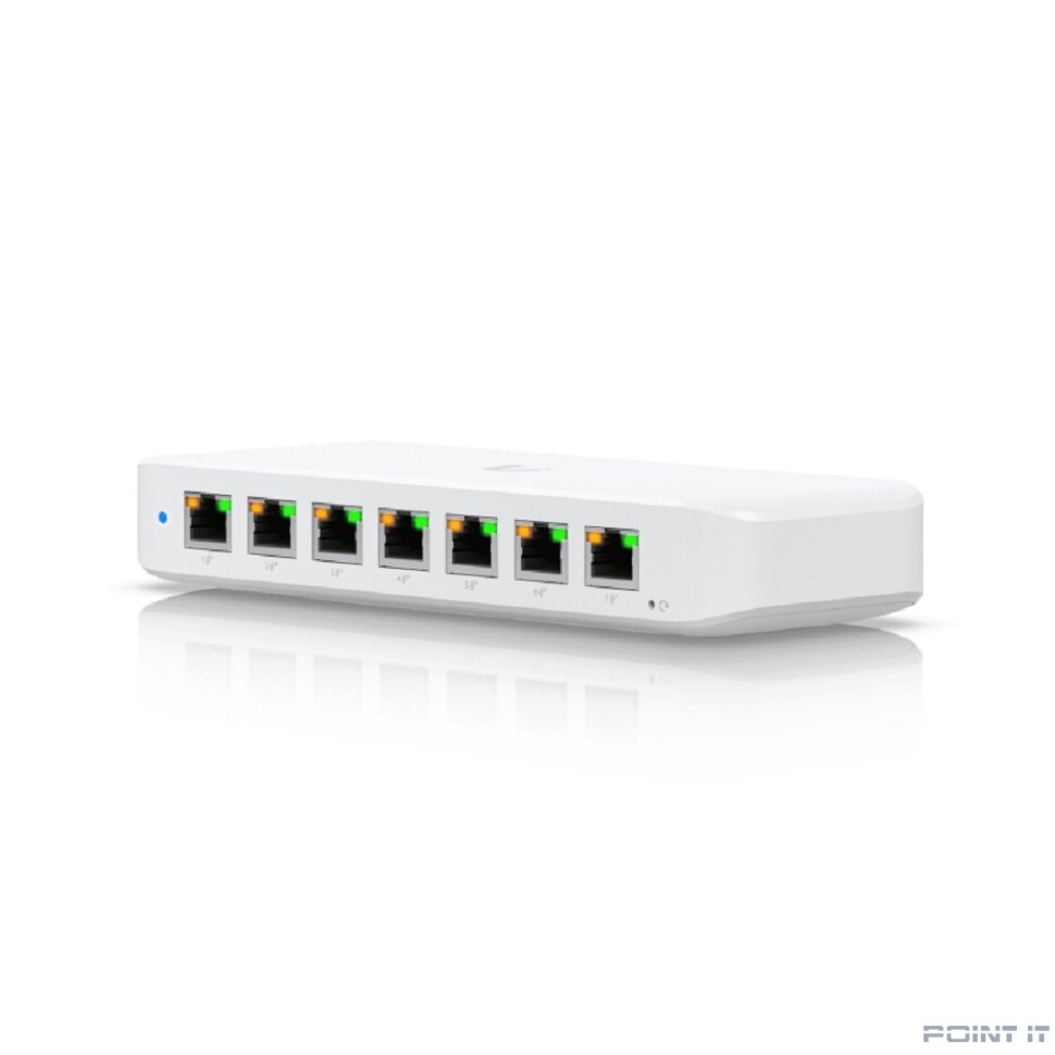 UBIQUITI USW-Ultra PoE-коммутатор, 8х 1G RJ45, раздача 42 Вт