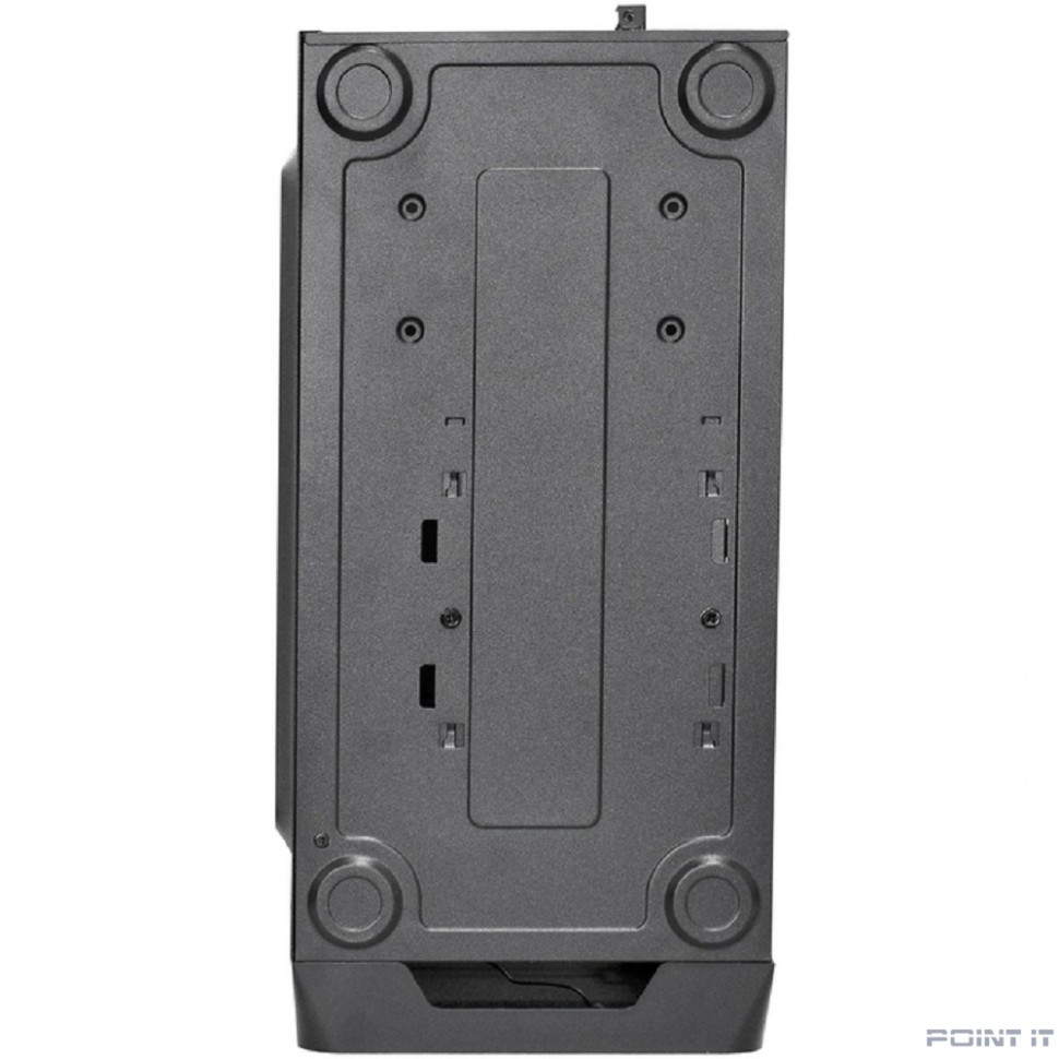 Exegate EX283069RUS Корпус Miditower ExeGate XP-332 Black, ATX, <XP350, Black,120mm>, 2*USB, Audio