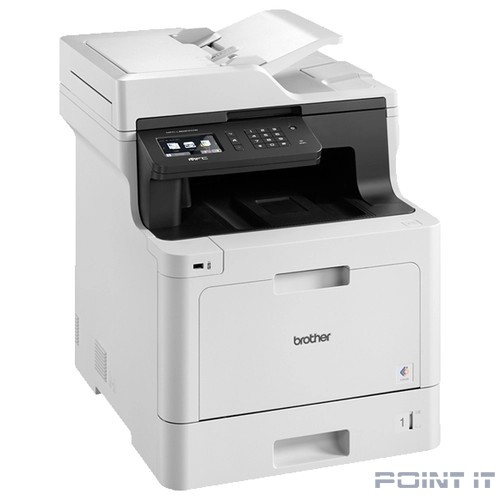 Brother MFC-L8690CDW МФУ, A4, цветной лазерный, 31стр/мин, 512Мб, факс, дуплекс, ADF50,GigaLAN, WiFi, USB (старт.картр.3000/1800стр) (MFCL8690CDWR1)