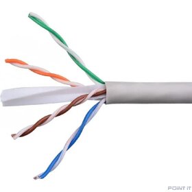 Cablexpert UPC-6055-4-CU Кабель Cablexpert (RU) UTP indoor 4x2x0.55, медный, кат.6, однож., 305м, coil, серый